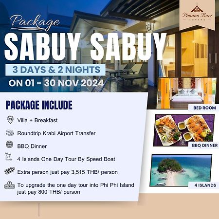 Pimann Buri Pool Villas Ao Nang Krabi Sha Plus Zewnętrze zdjęcie